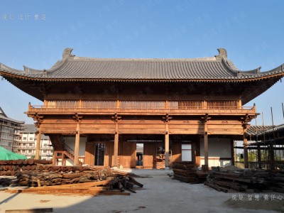 寺庙木结构 - 三亚古建筑工程施工