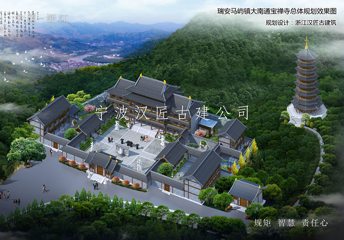 古寺新颜——古建筑设计公司打造的佛教寺庙，传统与现代的融合